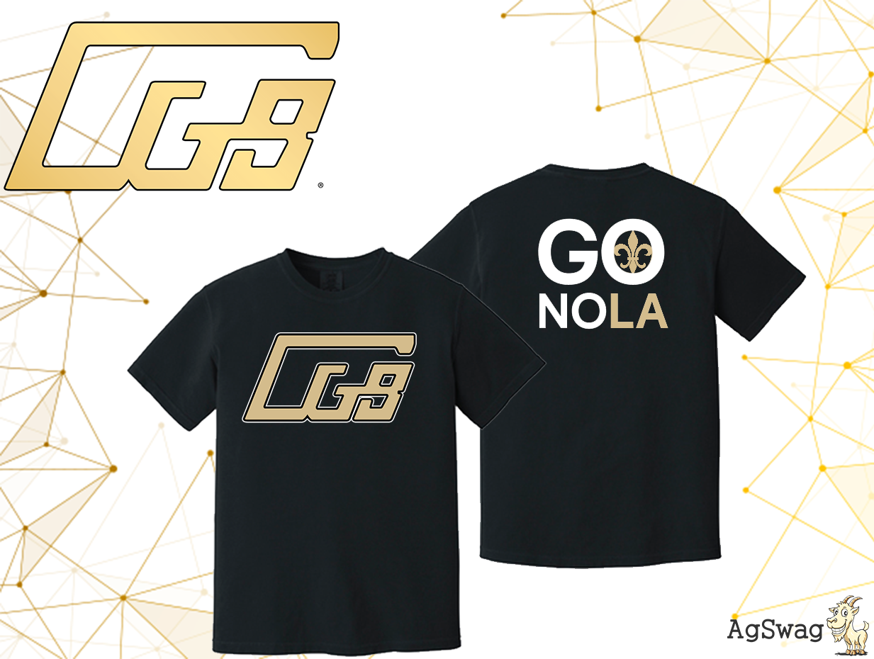 AgSwag Helping CGB “Come Up with a New Orleans Saints Theme”
